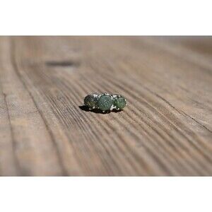 Engagement ring Emerald s, Natural Real and Raw, size 3 4 5 6 7 8 9 10 11 12